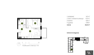 Mieszkanie 2-pokojowe Kraków Prądnik Biały