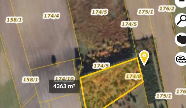 Działka rolno-budowlana Mierzynek, ul. Farmerska