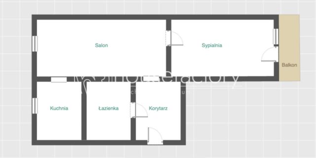 Mieszkanie 2-pokojowe Łódź Górna, ul. Alojzego Felińskiego. Zdjęcie 6
