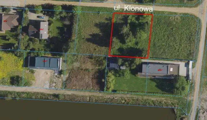 Działka rolno-budowlana Niewodnica Kościelna, ul. Klonowa