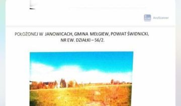 Działka budowlana Janowice