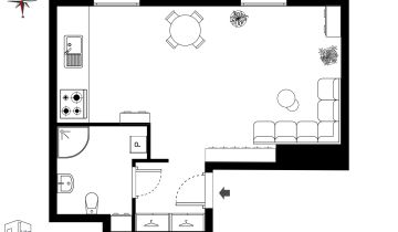 Mieszkanie 1-pokojowe Warszawa Praga-Północ, ul. Stefana Okrzei