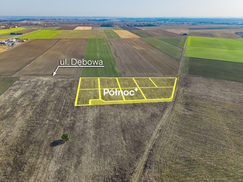 Działka budowlana Giełczyn, ul. Dębowa. Zdjęcie 6