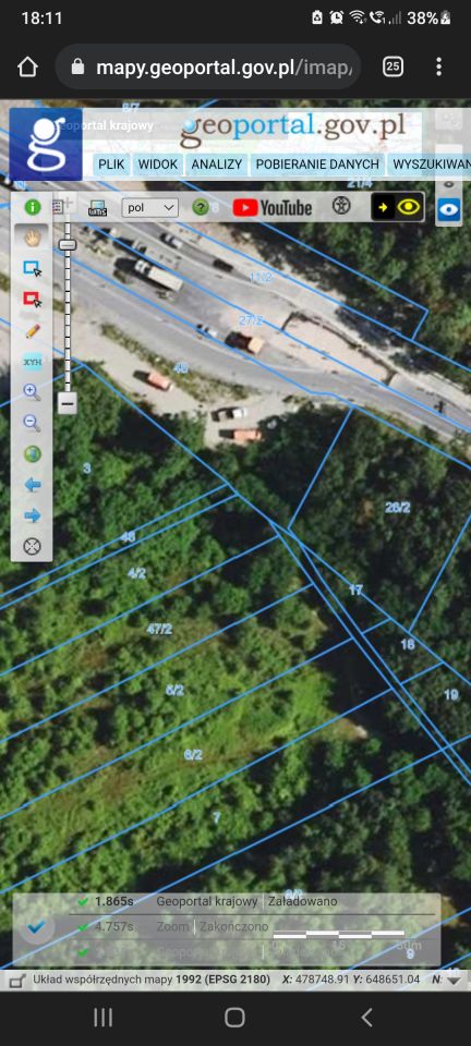 Działka inwestycyjna Warszawa Julianów, ul. Wał Miedzeszyński. Zdjęcie 2