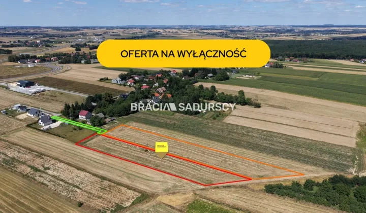 Działka budowlana Zalesie