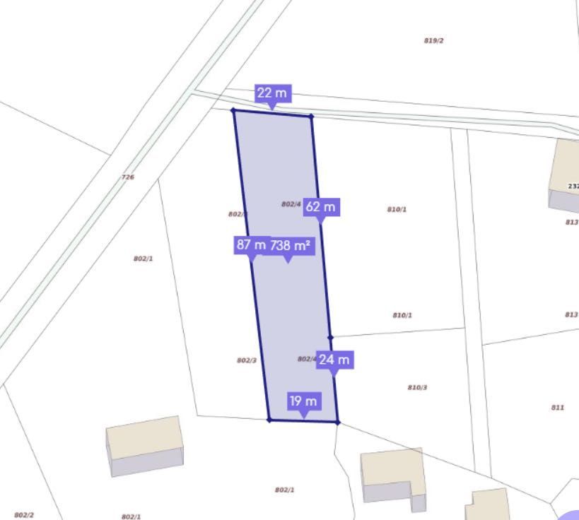 Działka budowlana Piwoda Hutki. Zdjęcie 4