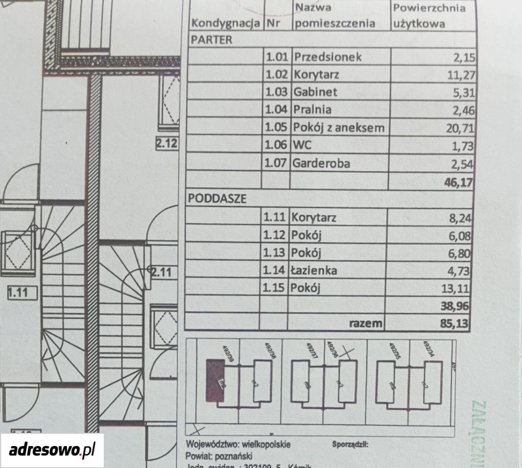 dom szeregowy, 5 pokoi Szczytniki. Zdjęcie 21