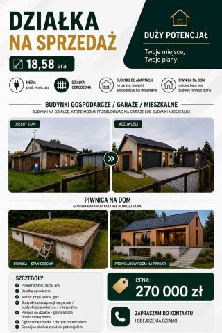 Działka budowlana Wyżnianka-Kolonia. Zdjęcie 1