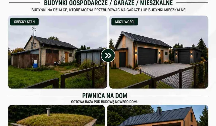 Działka budowlana Wyżnianka-Kolonia
