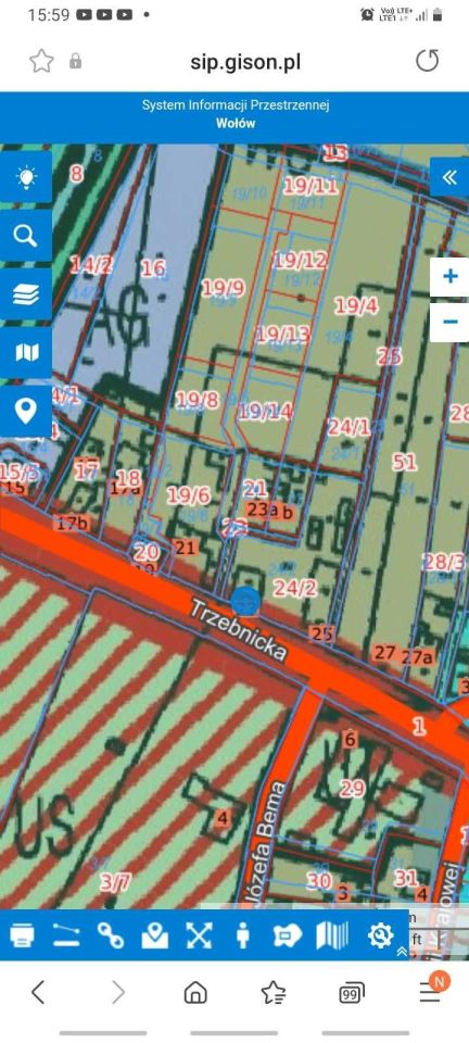 Działka budowlana Wołów, ul. Trzebnicka. Zdjęcie 2