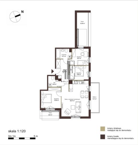 Mieszkanie 4-pokojowe Jabłonna, ul. Marmurowa. Zdjęcie 5