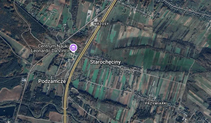 Działka budowlana Starochęciny