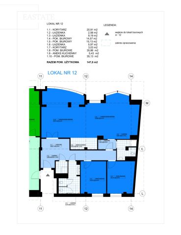Mieszkanie 4-pokojowe Warszawa Śródmieście, ul. Tamka. Zdjęcie 9