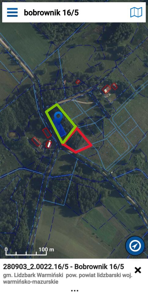 Działka rolno-budowlana Bobrownik