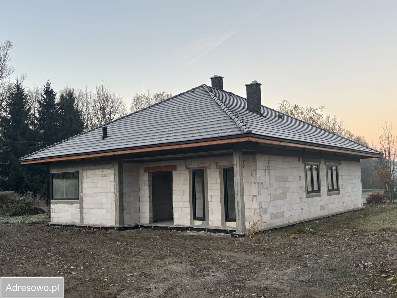 dom wolnostojący, 4 pokoje Rychwałd, ul. Młyńska. Zdjęcie 1