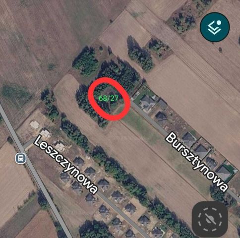 Działka budowlana Hornostaje-Osada, ul. Bursztynowa. Zdjęcie 1