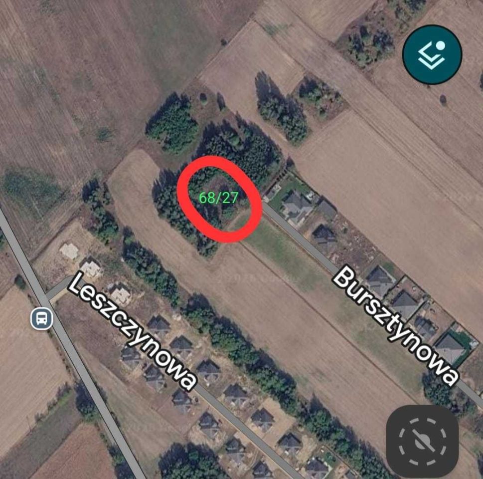 Działka budowlana Hornostaje-Osada, ul. Bursztynowa. Zdjęcie 1