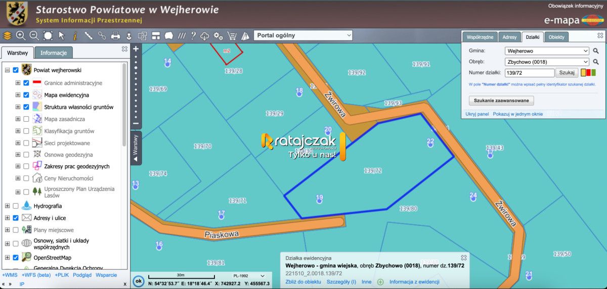 Działka budowlana Zbychowo, ul. Żwirowa. Zdjęcie 13