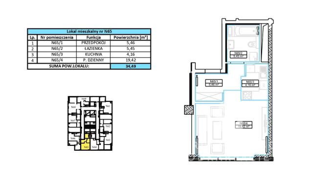 Mieszkanie 1-pokojowe Rzeszów, ul. Fryderyka Szopena. Zdjęcie 12
