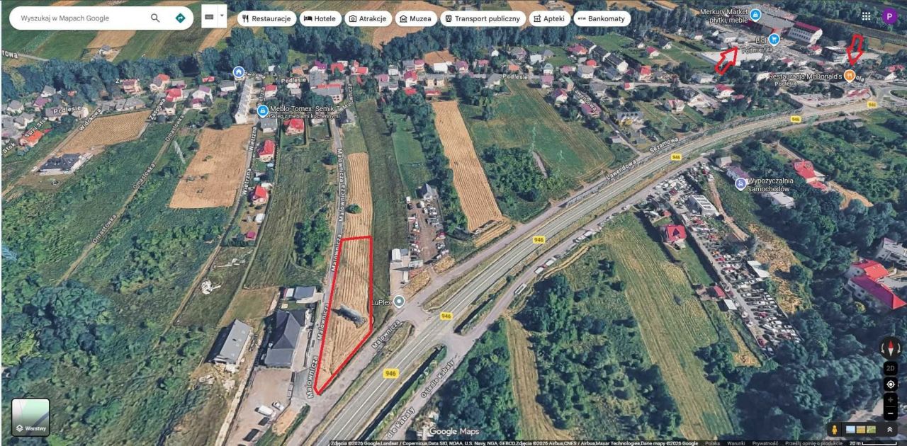 Działka inwestycyjna Żywiec Podlesie, ul. Malownicza. Zdjęcie 4