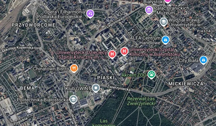 Działka inwestycyjna Białystok Centrum, ul. Żelazna