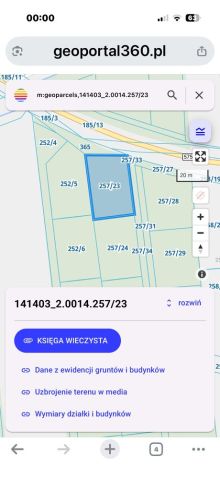 Działka budowlana Nowe Grochale. Zdjęcie 1