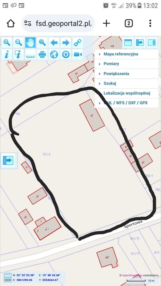 Działka budowlana Stare Kurowo, ul. Sportowa. Zdjęcie 2