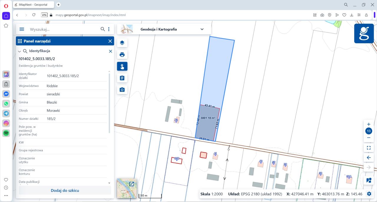 Działka rolno-budowlana Morawki. Zdjęcie 2