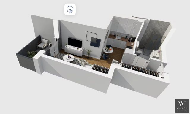 Mieszkanie 1-pokojowe Kraków. Zdjęcie 5