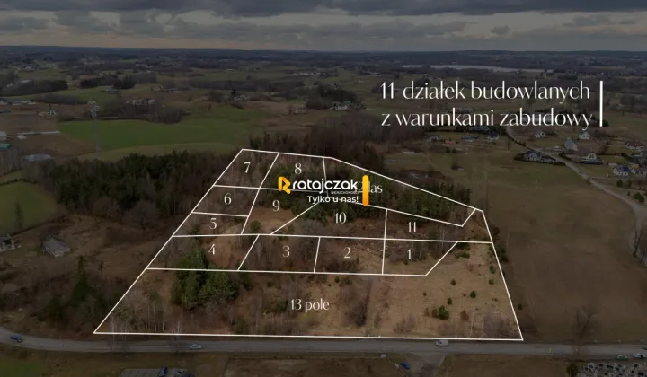 Działka budowlana Pomieczyno, ul. Kartuska