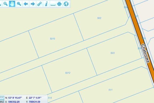 Działka budowlana Zosin, ul. Chabrowa. Zdjęcie 1