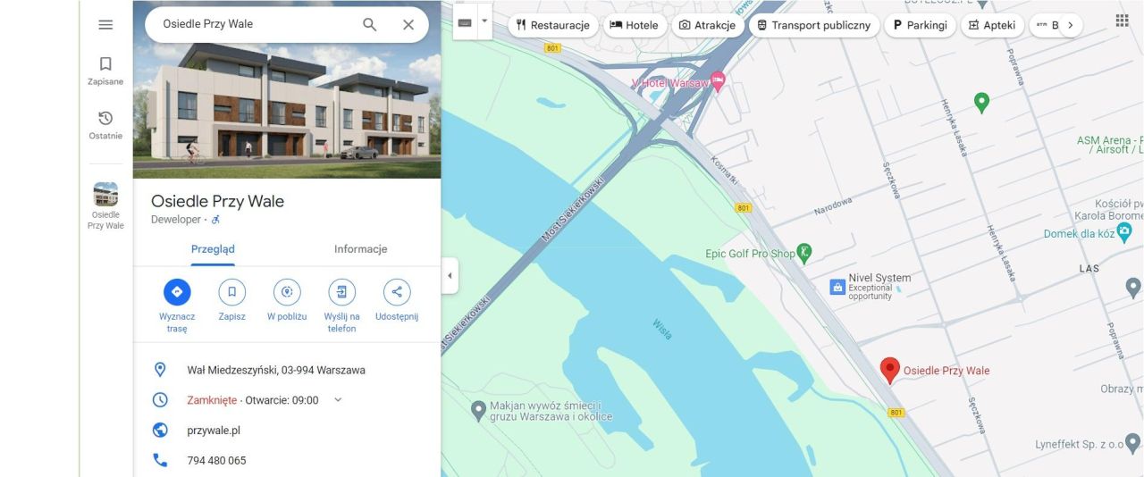 bliźniak, 5 pokoi Warszawa Wawer, ul. Wał Miedzeszyński