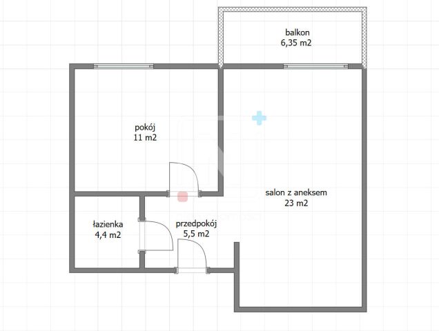 Mieszkanie 2-pokojowe Warszawa Mokotów, ul. Bokserska. Zdjęcie 13
