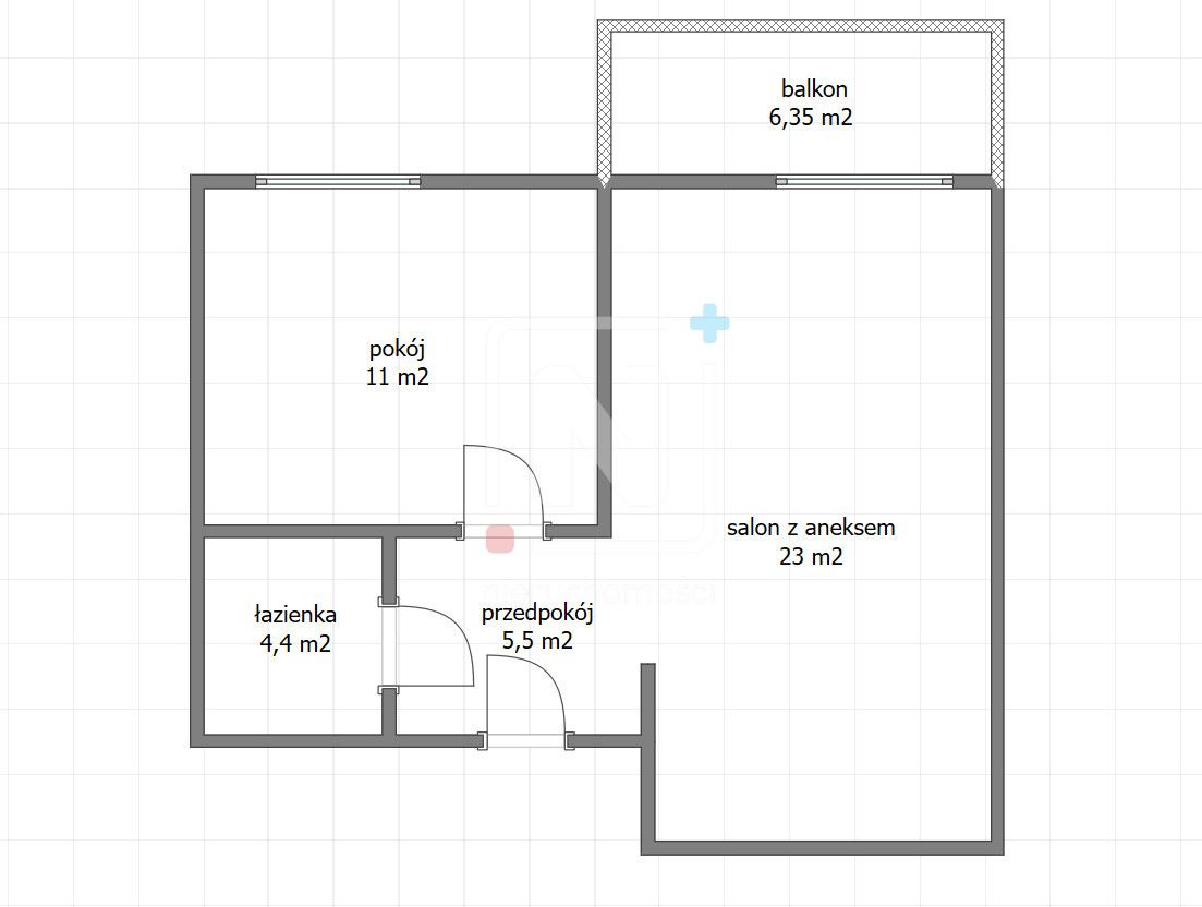 Mieszkanie 2-pokojowe Warszawa Mokotów, ul. Bokserska. Zdjęcie 13
