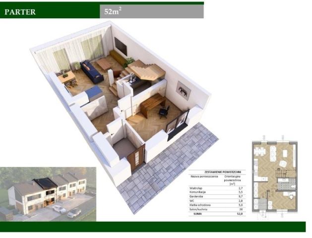 dom szeregowy, 6 pokoi Tarnów Klikowa, ul. Spacerowa. Zdjęcie 5