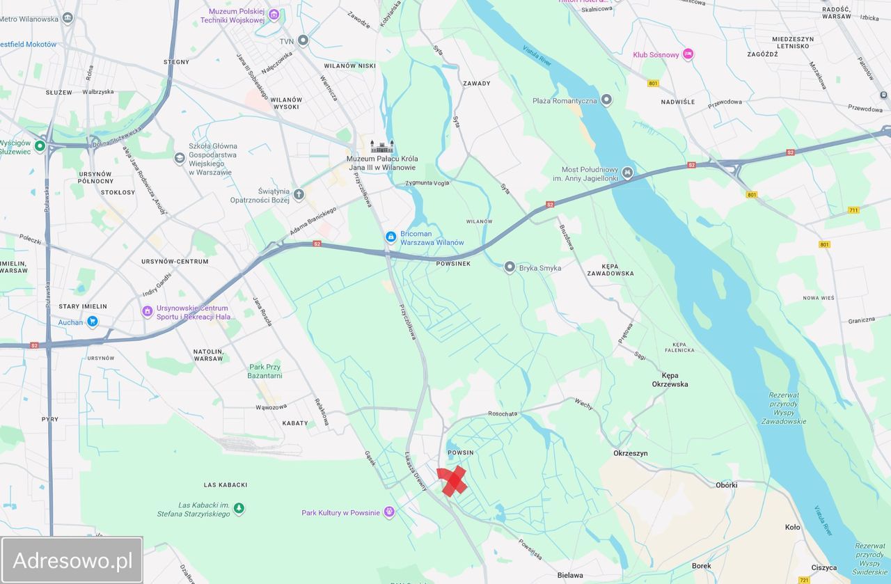 Działka inwestycyjna Warszawa Wilanów, ul. Przyczółkowa. Zdjęcie 4