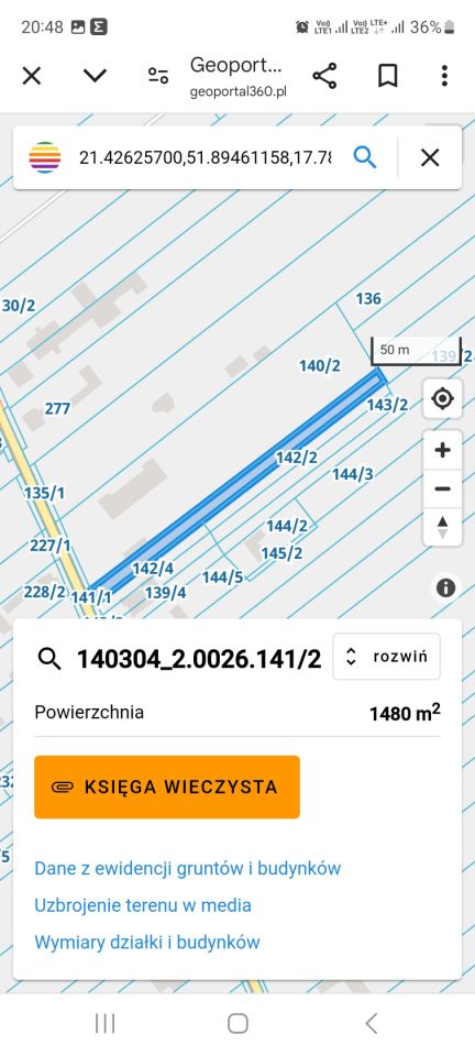 Działka inwestycyjna Wola Władysławowska. Zdjęcie 3
