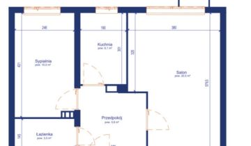 Mieszkanie 2-pokojowe Warszawa Bródno, ul. Krasnobrodzka