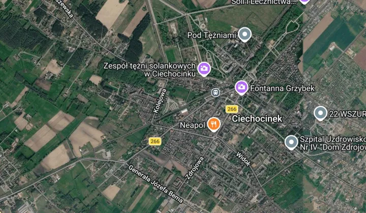 Garaż/miejsce parkingowe Ciechocinek, ul. Kolejowa