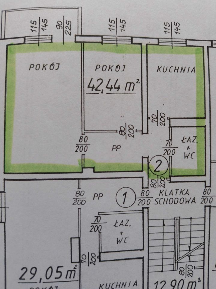 Mieszkanie 2-pokojowe Janocin. Zdjęcie 2