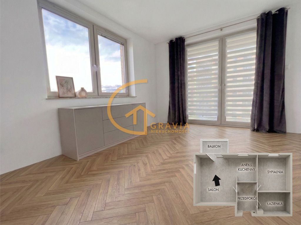 Mieszkanie 2-pokojowe Gdańsk Zaspa, al. Jana Pawła II. Zdjęcie 2