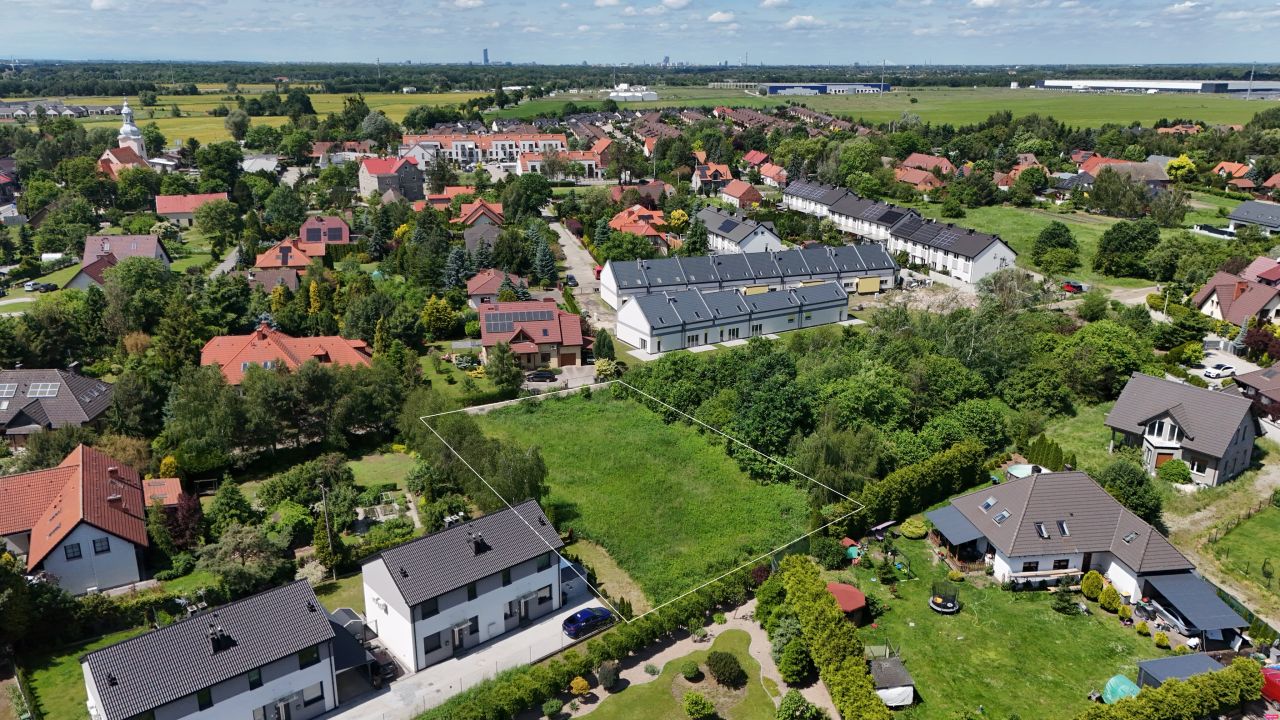 Działka budowlana Dobrzykowice, ul. Cicha. Zdjęcie 1
