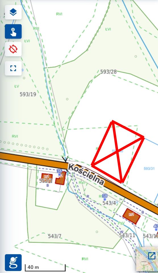 Działka budowlana Cieszyn, ul. Kościelna. Zdjęcie 2