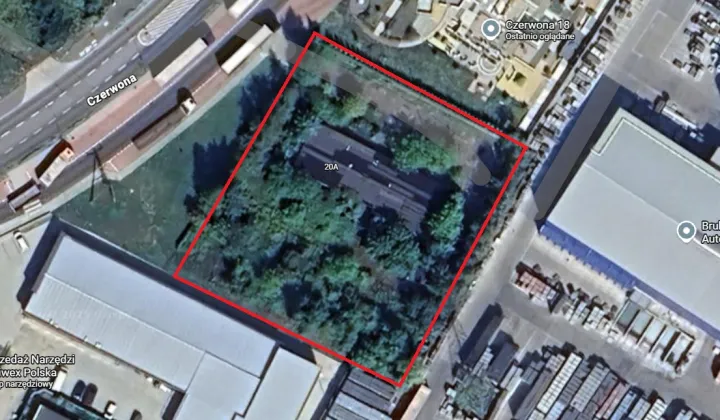 Działka inna Skierniewice, ul. Czerwona