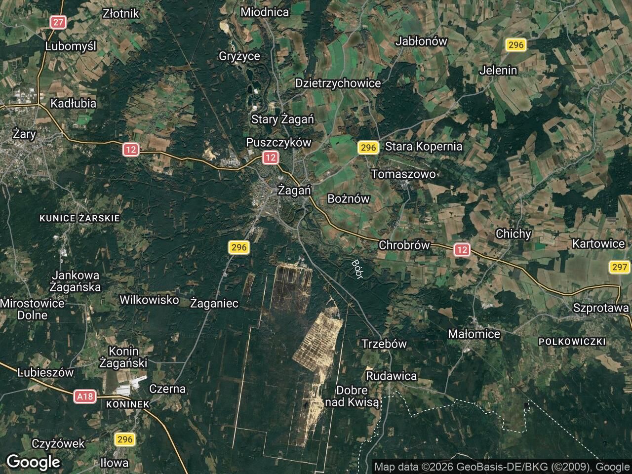 Mieszkanie 2-pokojowe Żagań, ul. Wiejska. Zdjęcie 1