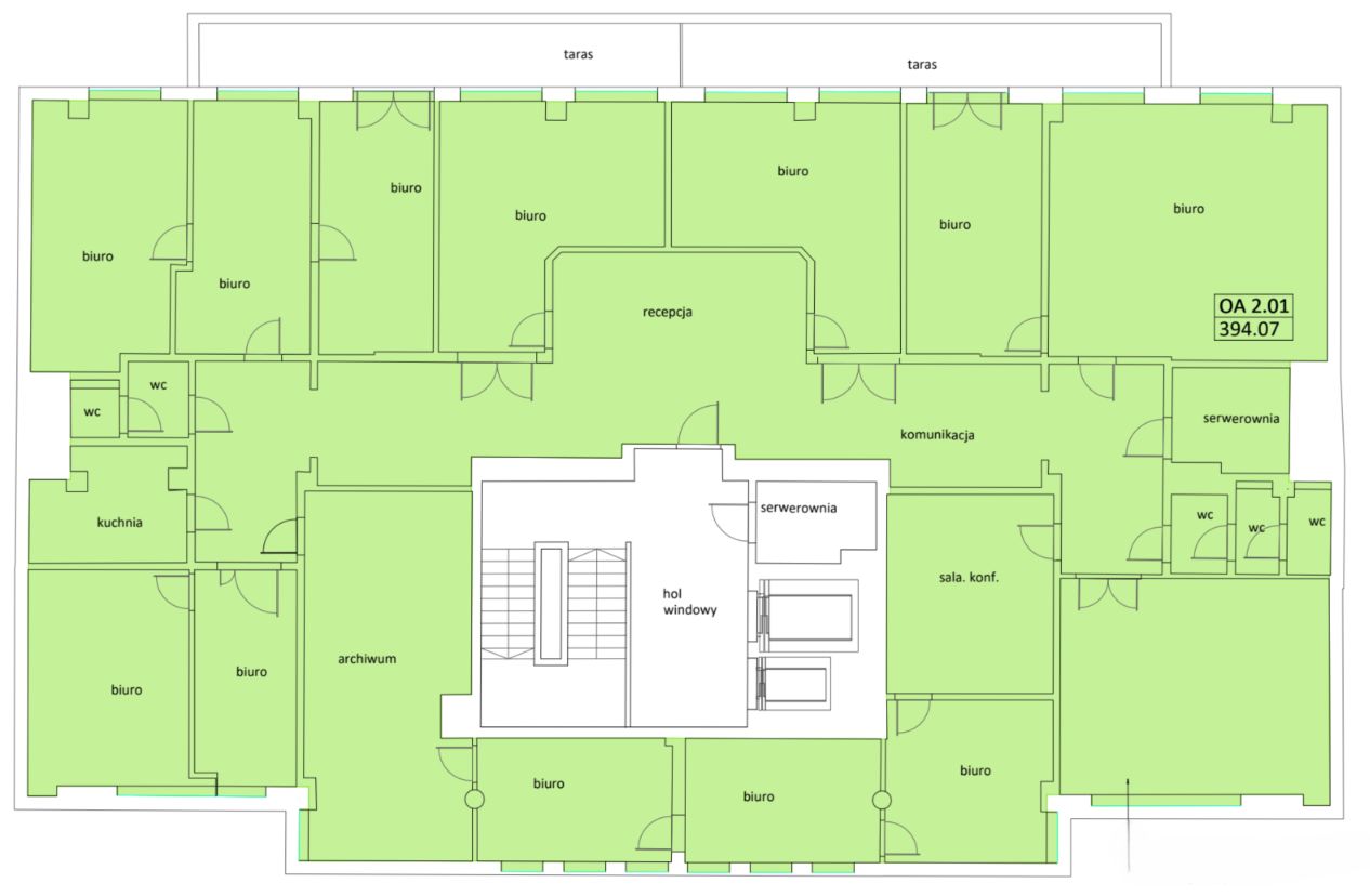 Biuro Warszawa Mokotów, ul. Belgijska. Zdjęcie 1