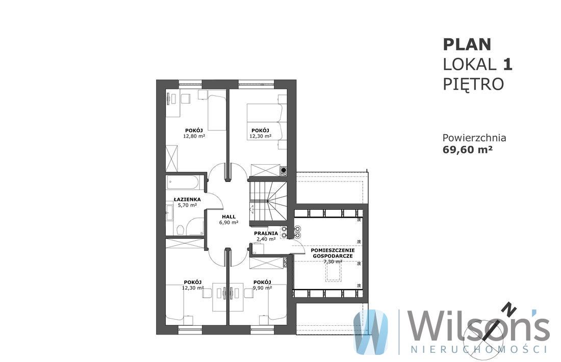 bliźniak, 7 pokoi Bobrowiec. Zdjęcie 6