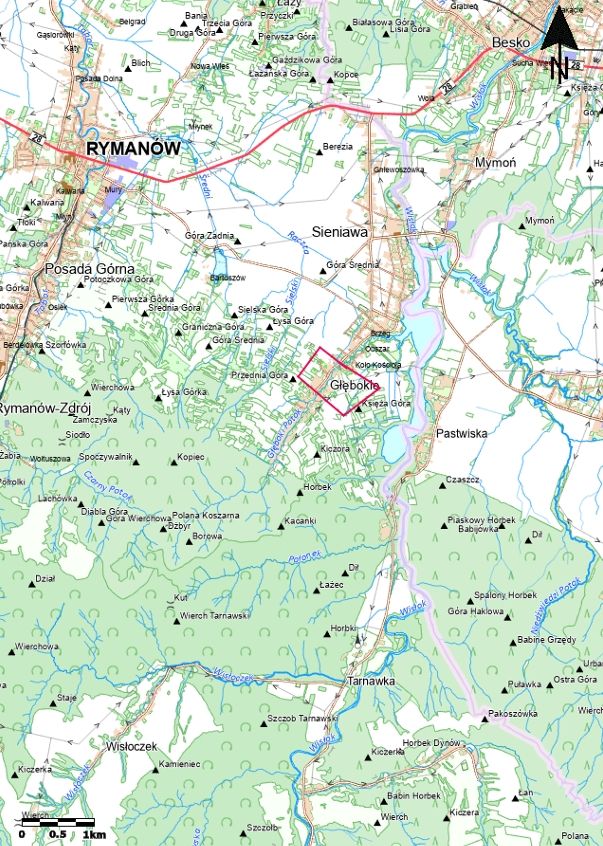 Działka rolna Głębokie. Zdjęcie 3