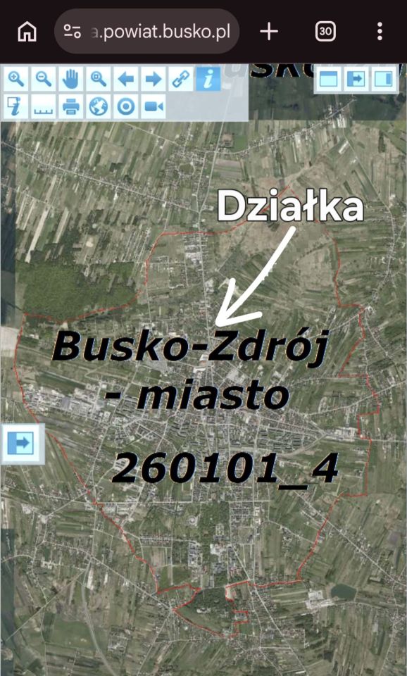 Działka budowlana Busko-Zdrój, ul. Władysława Stanisława Reymonta. Zdjęcie 4