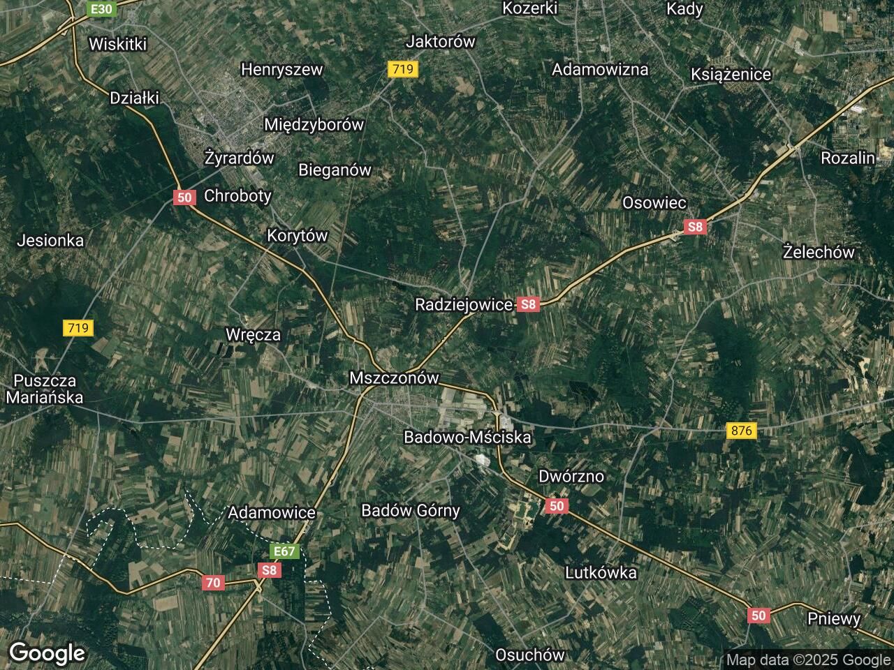 Działka budowlana Radziejowice-Parcel